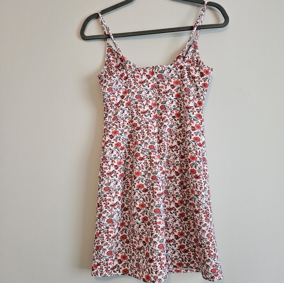 Abercrombie & Fitch Floral Spaghetti Strap Dress, Size ST, Multicolor - Picture 4 of 4